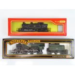 A pair of OO Gauge steam locomotives by TRI-ANG-HORNBY and MAINLINE - G/VG in G/VG boxes (2)
