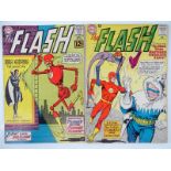 FLASH #133 & 134 - (2 in Lot) - (1962/63 - DC - US Price & UK Cover Price) - First appearance of