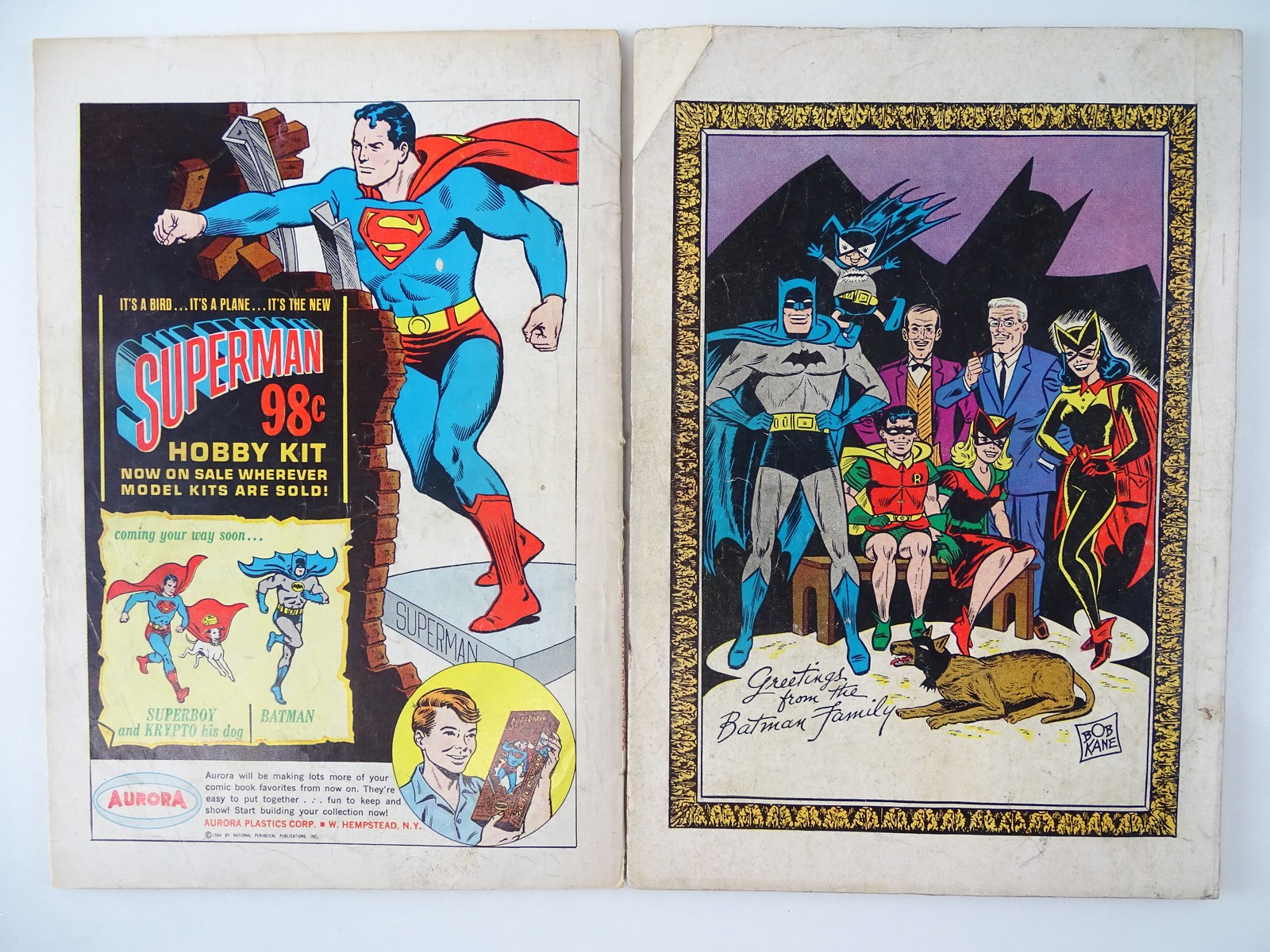 BATMAN: GIANT-SIZE #5 (SILVER ANNIVERSARY) & #7 - (1964 - DC) - Flat/Unfolded - a photographic - Image 2 of 2