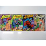 ATOM #26, 27, 32, 33 - (4 in Lot) - (1966/67- DC - US Price & UK Cover Price) - Flat/Unfolded