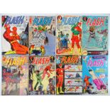 FLASH #198, 199, 201, 202, 203, 204, 205, 206 - (8 in Lot) - (1970/71 - DC - US PRICE & UK Cover