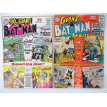 BATMAN: GIANT-SIZE #5 (SILVER ANNIVERSARY) & #7 - (1964 - DC) - Flat/Unfolded - a photographic