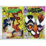 AMAZING SPIDER-MAN #362 & 363 - (2 in Lot) - (1992 - MARVEL) - Carnage, Venom, Human Torch