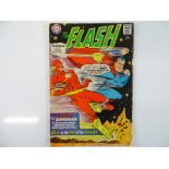 FLASH #175 - (1967 - DC - UK Cover Price) - Second Superman vs. Flash race + Justice League