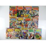 GHOST RIDER LOT - (13 in Lot) - (MARVEL - UK Price Variant & US Price) - Includes GHOST RIDER (1967)
