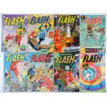 FLASH #146, 148, 194, 202, 245, 263, 274, 286 - (8 in Lot) - (1964/80 - DC - US PRICE, UK Cover