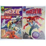 DAREDEVIL #23 & 24 - (2 in Lot) - (1966/67 - MARVEL - UK Price Variant) - Flat/Unfolded - a