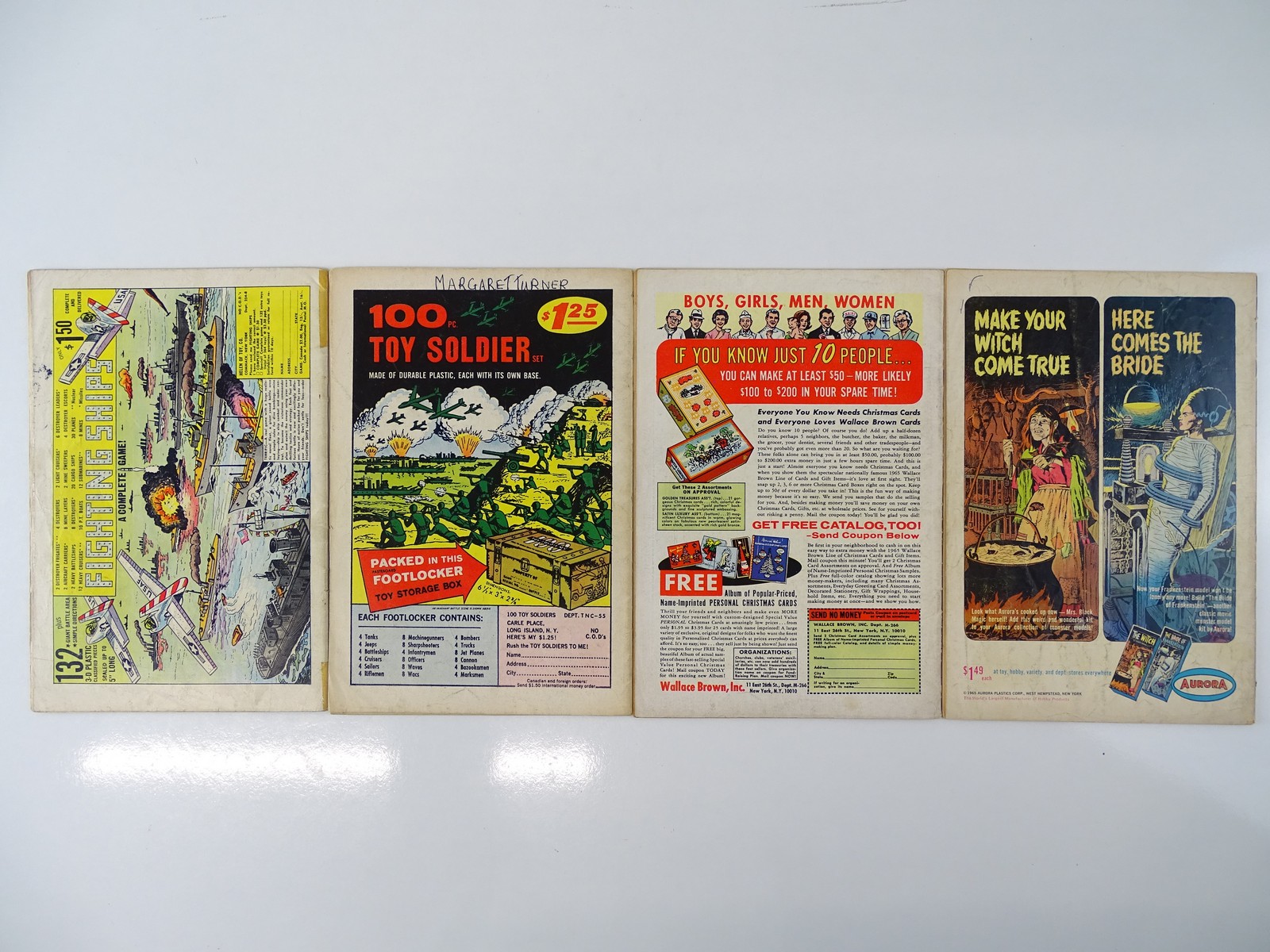 ATOM #13, 15, 20, 21 - (4 in Lot) - (1964/65 - DC - US Price & UK Cover Price) - Flat/Unfolded - Image 2 of 2