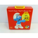 MCDONALDS: SMURFS - Happy Meal Presentation Case 1998 - 40th Anniversary - Complete set of 10