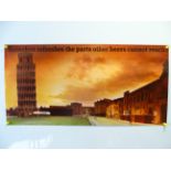 HEINEKEN - 'Refreshes the parts other beers cannot reach' (76cm x 38cm) - 'Pisa' advertising