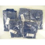 MCDONALDS: A group of McDonald's branded Denim shirts in various sizes still in packets (5)