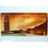 HEINEKEN - 'Refreshes the parts other beers cannot reach' (76cm x 38cm) - 'Pisa' advertising