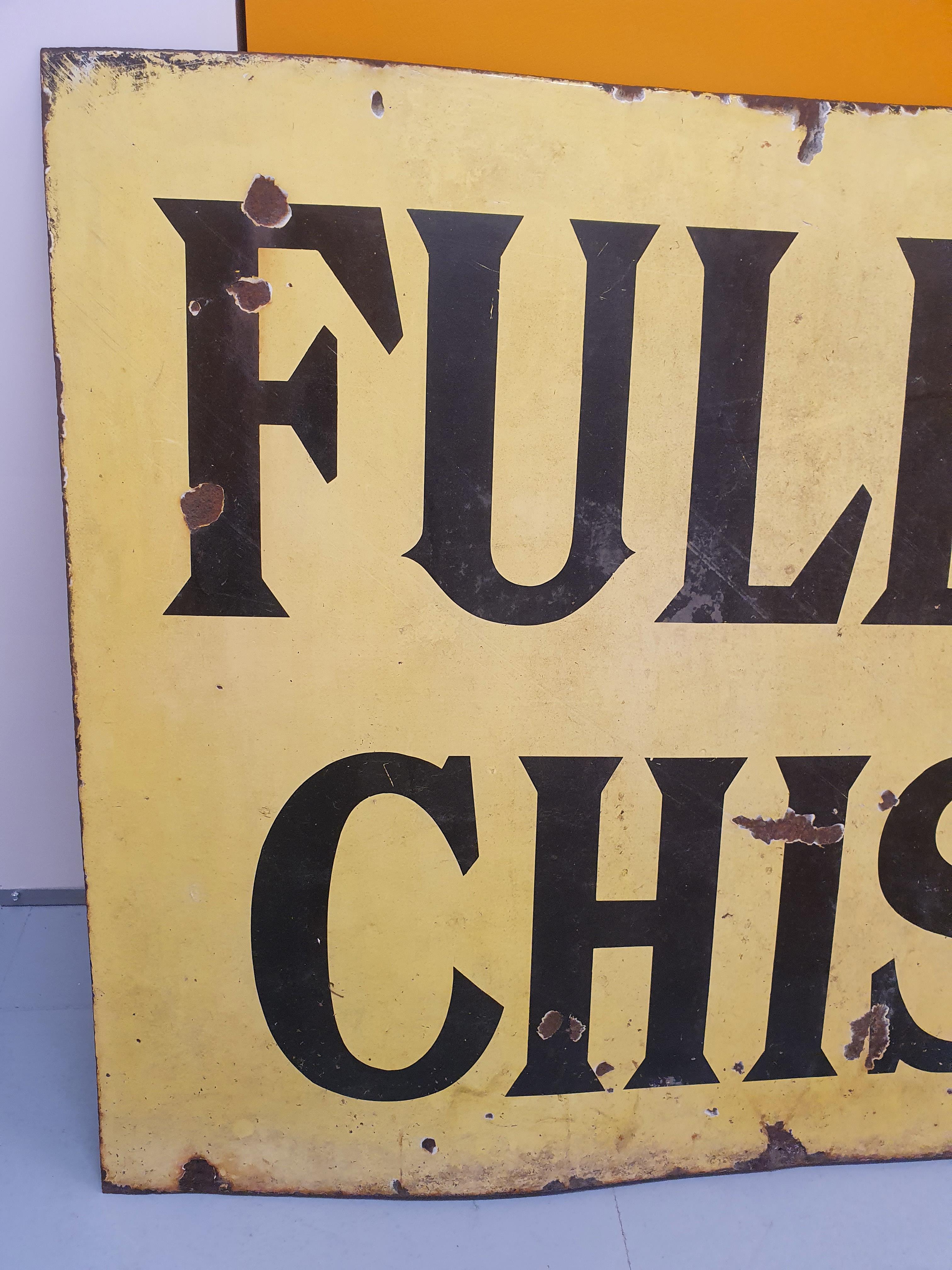 FULLER & Co Chiswick (96" x 36") - enamel single sided advertising sign NB This cannot be sent by - Image 2 of 8