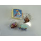 MCDONALDS: HAPPY MEAL TOYS - Flintstones (1993) complete set of 4