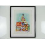 MCDONALDS: DISNEYLAND PARIS - Framed and glazed limited edition print 8/30 - 'It's the magic of