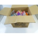MCDONALDS: TY TEENIE BEENIE BABIES - A large box of mixed sealed TEENIE beanie babies from different