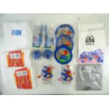 MCDONALDS: A quantity of football related merchandise and promotional items - comprising t-shirts,