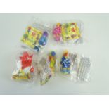 MCDONALDS: HAPPY MEAL TOYS - Tweenies (2001) - complete set of 5 individually sealed figures (soft