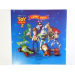 MCDONALDS - Happy Meal 'Toy Story 2' 2000 - point of sale translite advertising card (55 x 55