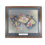 MCDONALDS: Framed and Glazed photograph 'Topps UK Ltd & McDonalds Restaurants Ltd - Promotional