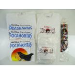 DISNEY: A selection of t-shirts from Pocahontas and 101 Dalmatians together with an Aladdin tie