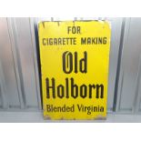 OLD HOLBORN (24" x 36") - tin single sided advertising sign