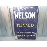 NELSON (24" x 36") 'Tipped' tin single sided advertising sign