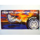 MICHELIN MX (75.5 X 38 cm) advertising poster - previously folded, now rolled