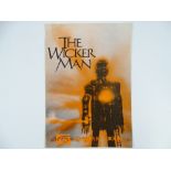 THE WICKER MAN (1973) - BRITISH PRESS CAMPAIGN BROCHURE - Flat/Unfolded (as issued)