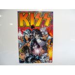 KISS / DARK HORSE COMICS: Original 2002 KISS Dark Horse Comics promotional poster. Art by J SCOTT