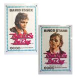 THAT'LL BE THE DAY (1973) - (2 in Lot) - A pair of character British Double Crowns - David Essex &