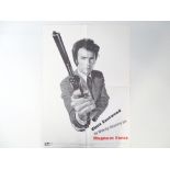 MAGNUM FORCE (1973) - Special Poster to accompany the release of the film designed by Philippe