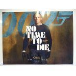 JAMES BOND: NO TIME TO DIE (2020) - First Advance British UK Quad - Following on from another