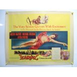 A group of US Half Sheet movie posters comprising: ZARAK (1956), THE YOUNG DOCTORS (1961), THE