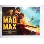 MAD MAX (2015) - (2 in Lot) - British UK Quads (x 2) - Advance & Regular styles - 30" x 40" (76 x