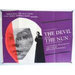 THE DEVIL AND THE NUN (aka MOTHER JOAN OF THE ANGELS) (1961) - UK Quad Film Poster (30" x 40") -