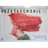 PRZESLUCHANIE (INTERROGATION) (1989) - Polish country of origin (67cmx 95cm) movie poster -