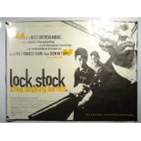 LOCK, STOCK & TWO SMOKING BARRELS (1998) UK Quad Film Poster - rolled as issued