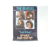 BEATLES: LET IT BE (1970) - Japanese B2 First Release - John Lennon, Paul McCartney, George