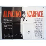 SCARFACE (1983) - British UK Quad - Al Pacino in one of his defining roles as Tony Montana '
