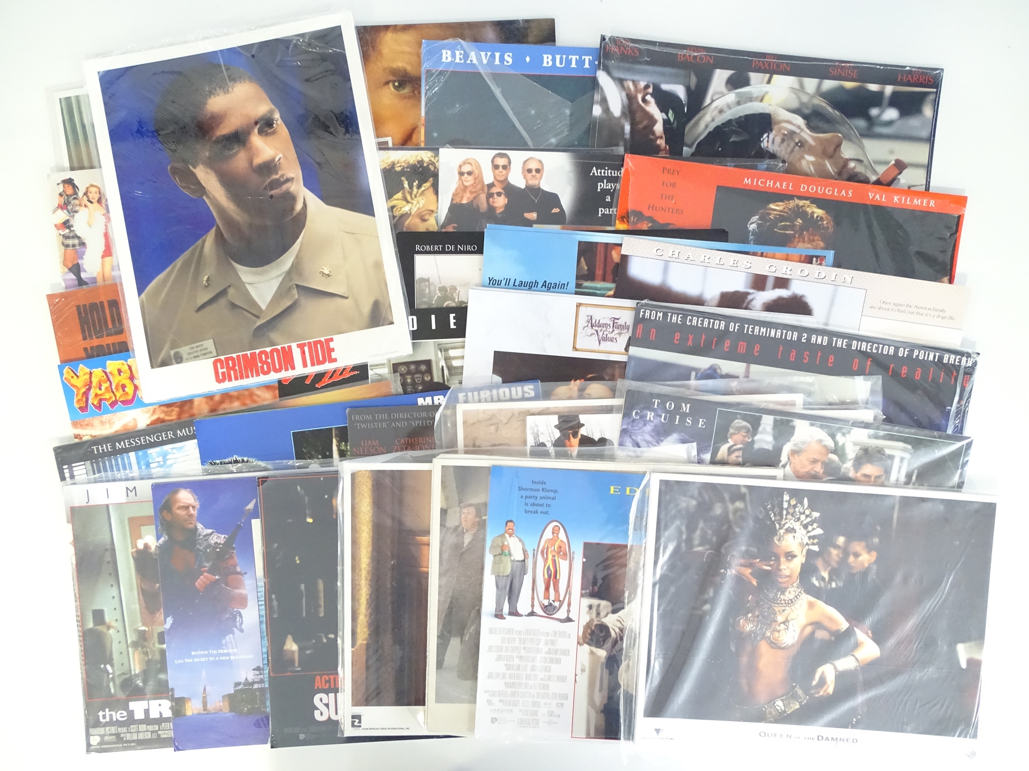 A large quantity of lobby cards / front of house packs - unused, straight from the cinema - to