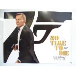 JAMES BOND: NO TIME TO DIE (2020) - British UK Quad - Following on from another delayed release date