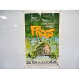 FROGS (1972) - U.S. One-Sheet - 27" x 41" (69 x 104 cm) - Folded (as issued)