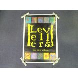 LEVELLERS - 'The New Album' - A pair of promotional 60 x 40 posters - rolled - same design