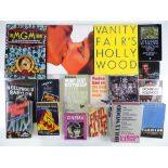 A large quantity of HOLLYWOOD related books including 'THE MGM STORY', 'VANITY FAIR'S HOLLYWOOD' and