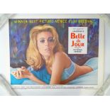 BELLE DU JOUR (1967) - U.S. Half Sheet from first U.S. release 1968 - Catherine Deneuve - 22" x