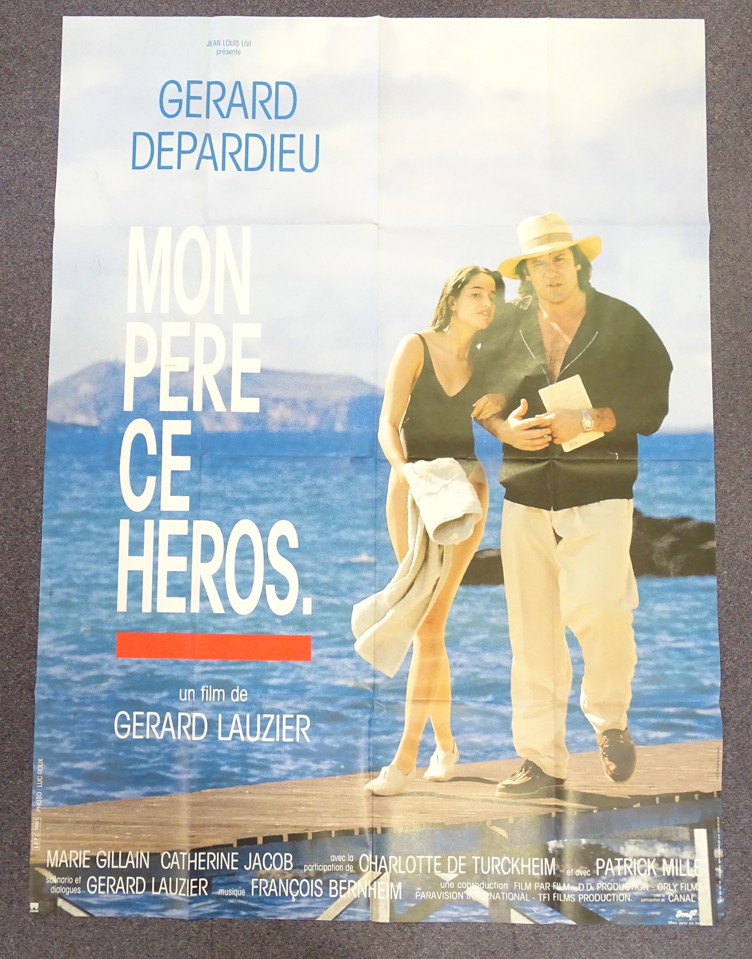 A group of French Grande posters comprising: TALK TO HER, CALLAS, LYNCH THE ART LIFE, MON PERE CE - Image 4 of 5