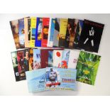 A large quantity of official souvenir programmes for various world premieres including: SCANDAL,