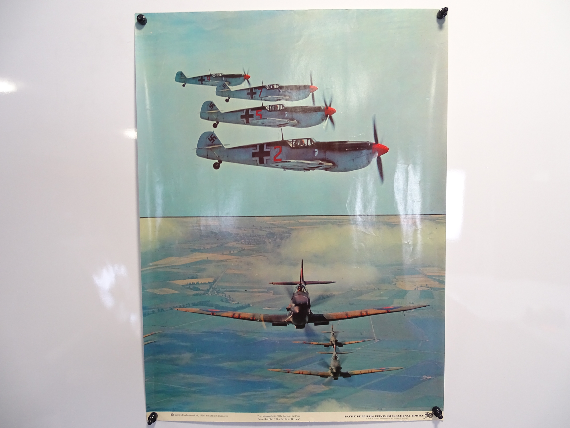 BATTLE OF BRITAIN (1969) - A group of commercial over sized, good quality colour prints of the - Image 5 of 7