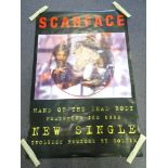 SCARFACE - HAND OF THE DEAD BODY (1995) promotional single 60 x 40 poster - rolled
